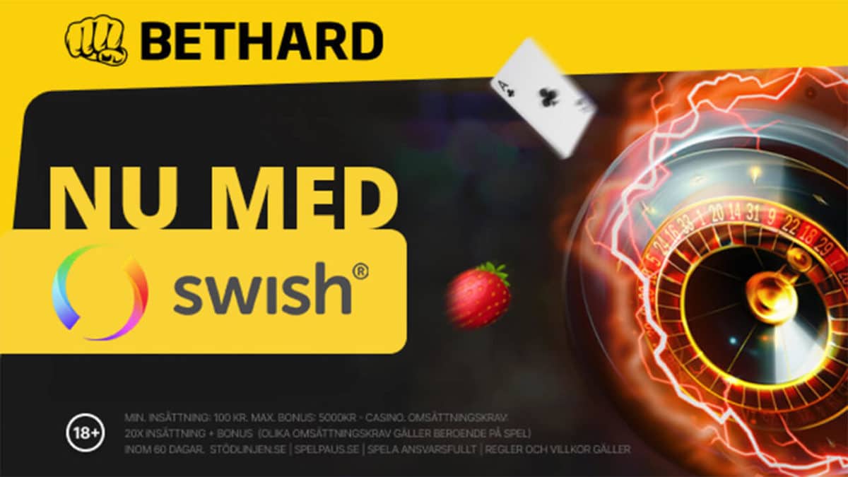 bethard nyhet: nu med swish