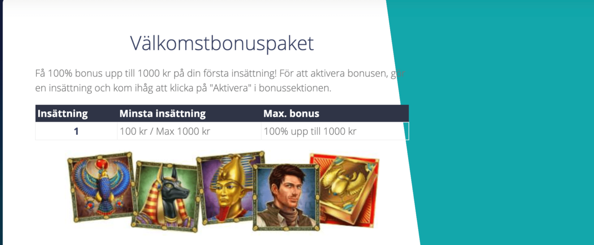 Välkomstbonus chanz casino