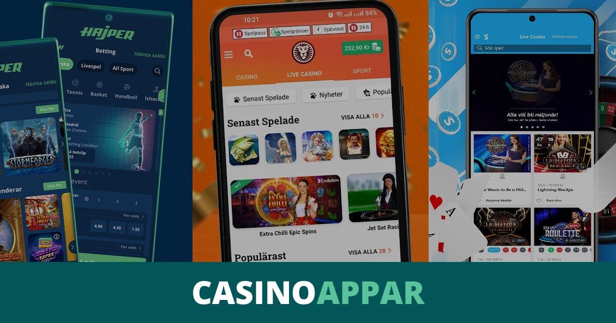 casino appar utvald bild