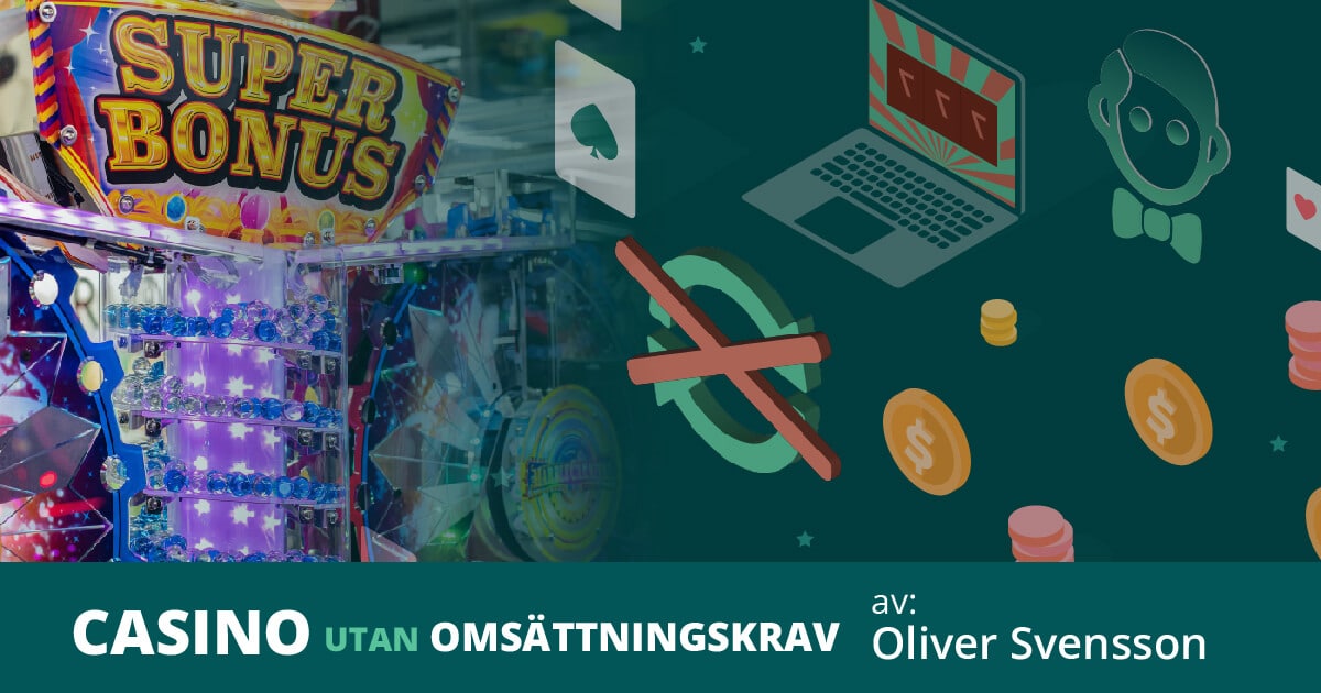 casino bonus utan omsättningskrav utvald bild