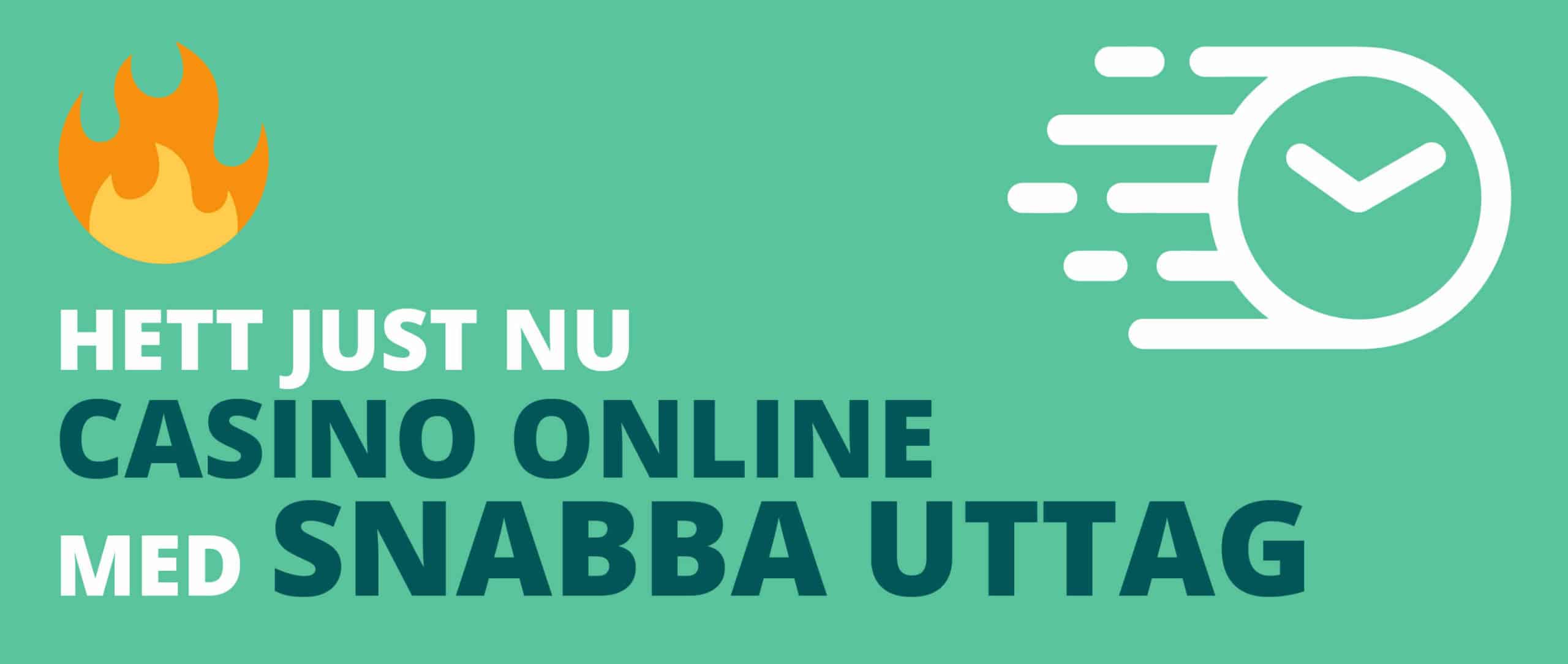 casino online med snabba uttag