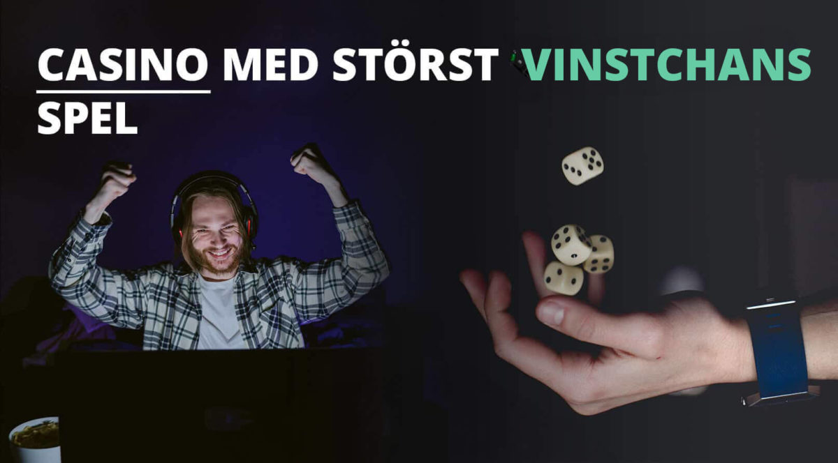 casinospel med störst vinstchans