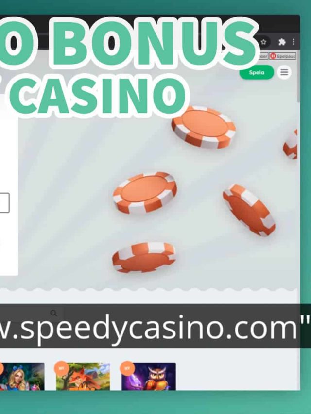 Hur du hämtar Casino Bonus » Hos Speedy Casino med Swish insättning