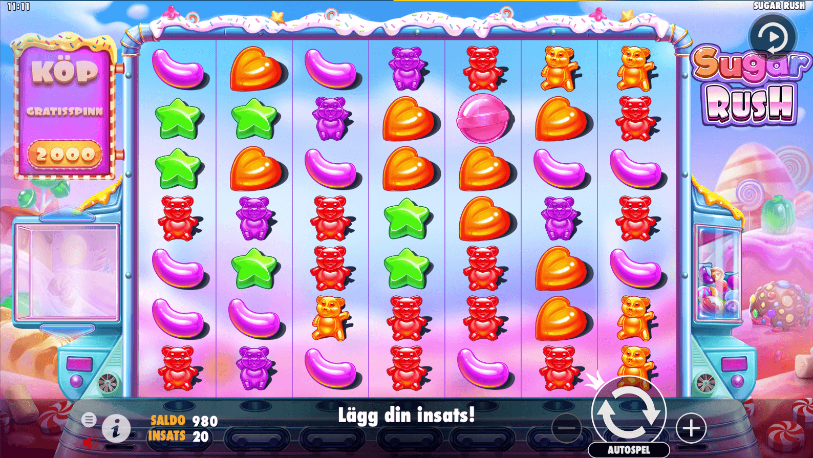 i casinospelet sugar rush