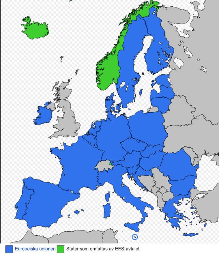 länder som ingår i ees skatteregler