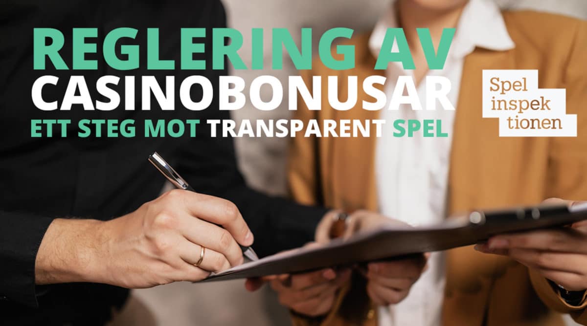 reglering av casinobonusar: ett steg mot transparens