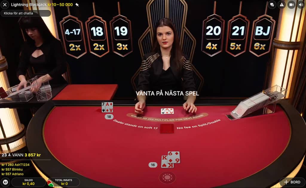 live blackjack online