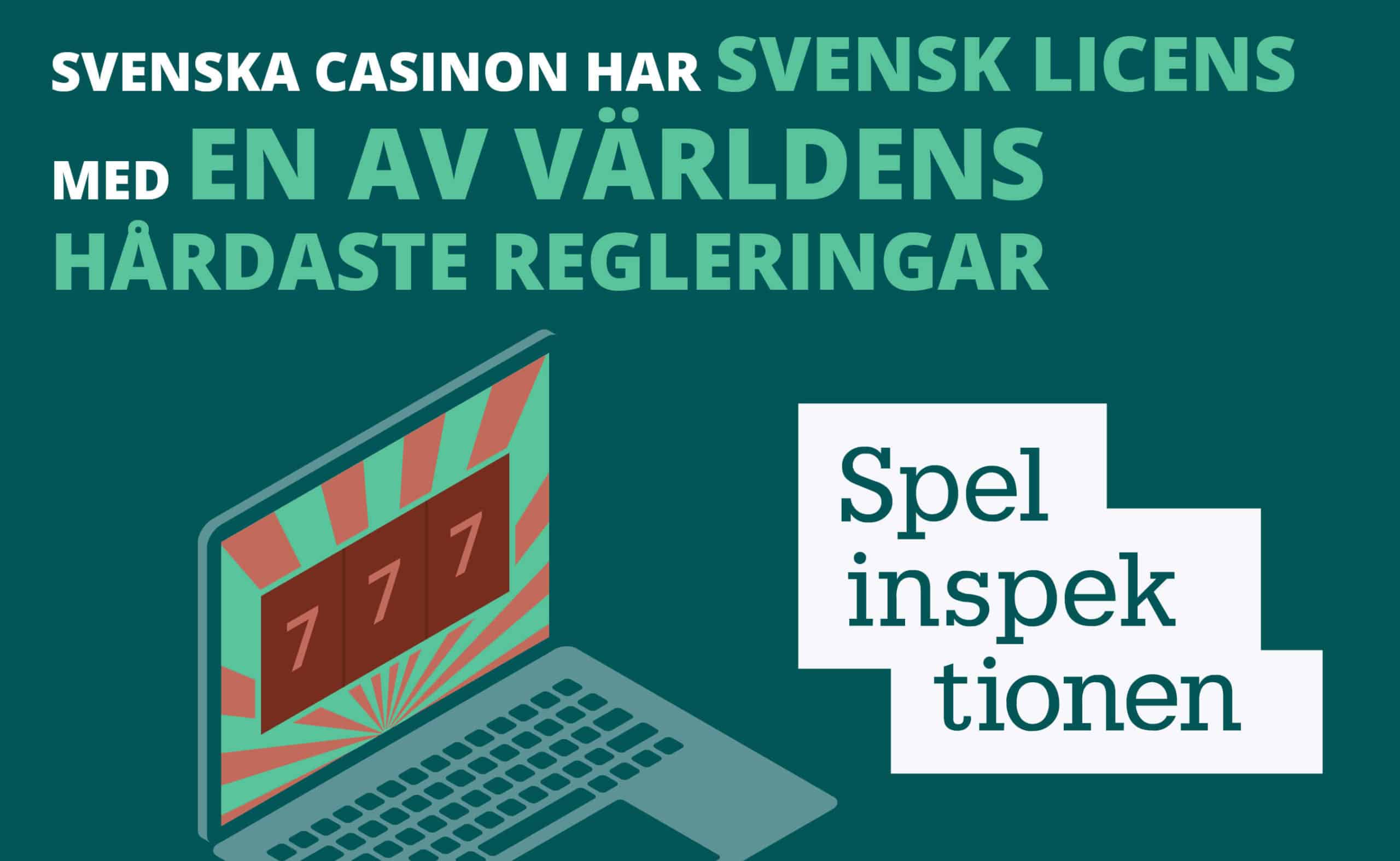 svenska casinon har svensk spellicens