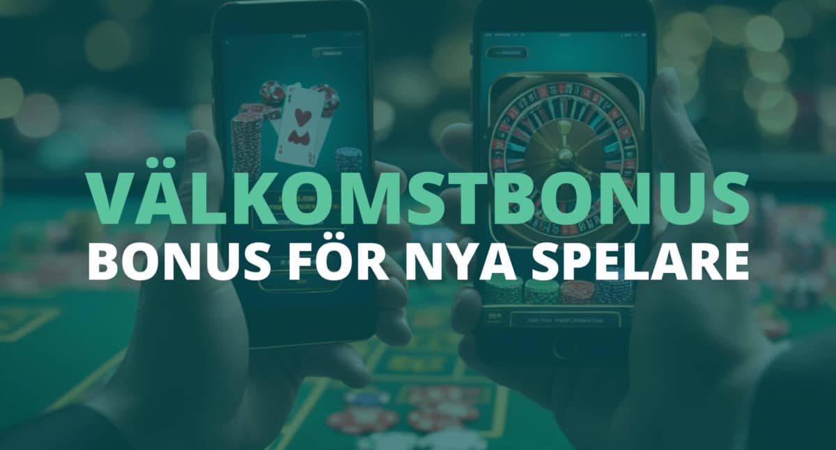 välkomstbonus för nya spelare